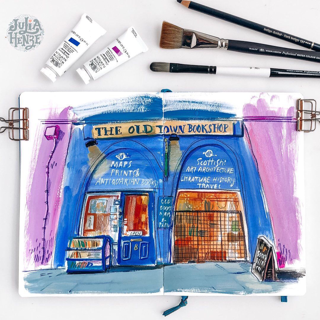 Draw with Me: Expressive Sketching with Gouache & Colored Pencils - Sample Proje - image 4 - student project