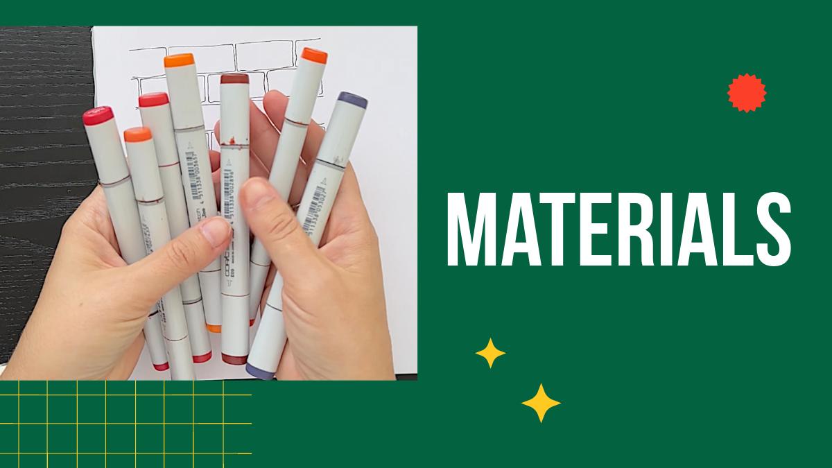 NEW CLASS: Marker Textures in Urban Sketching: Technique for Roofs & Brick Walls - image 3 - student project