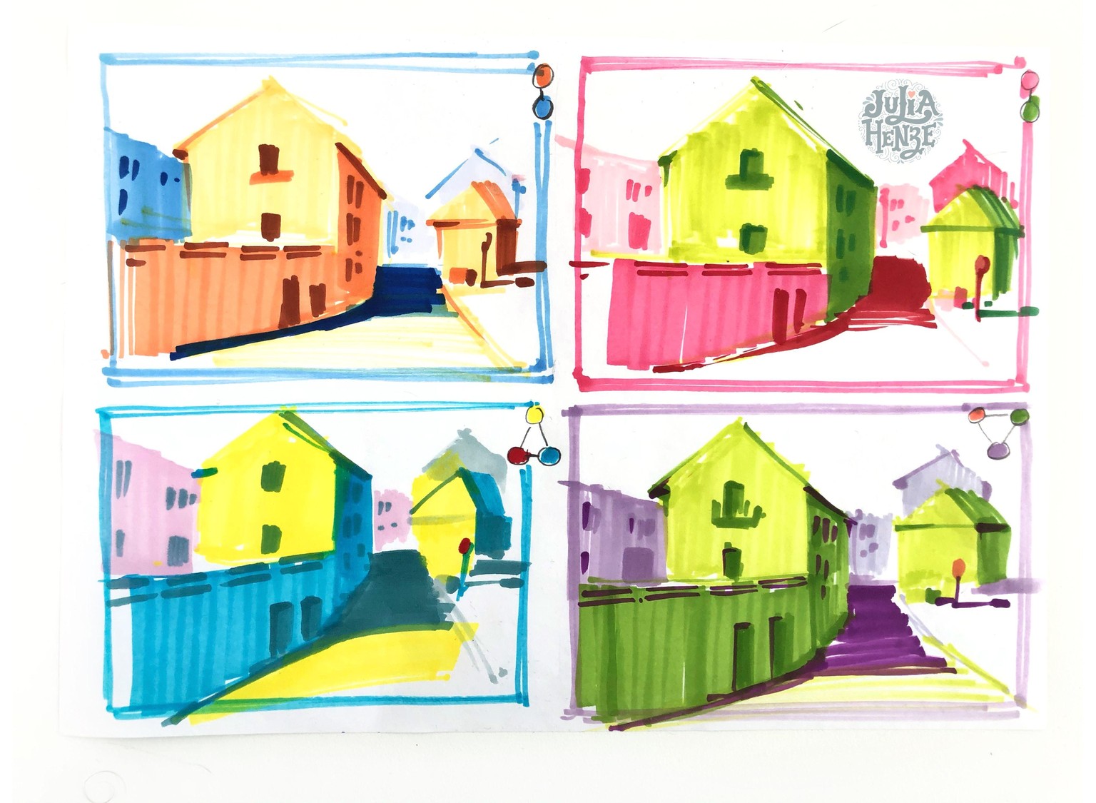 Drawing with a limited color palette - image 2 - student project