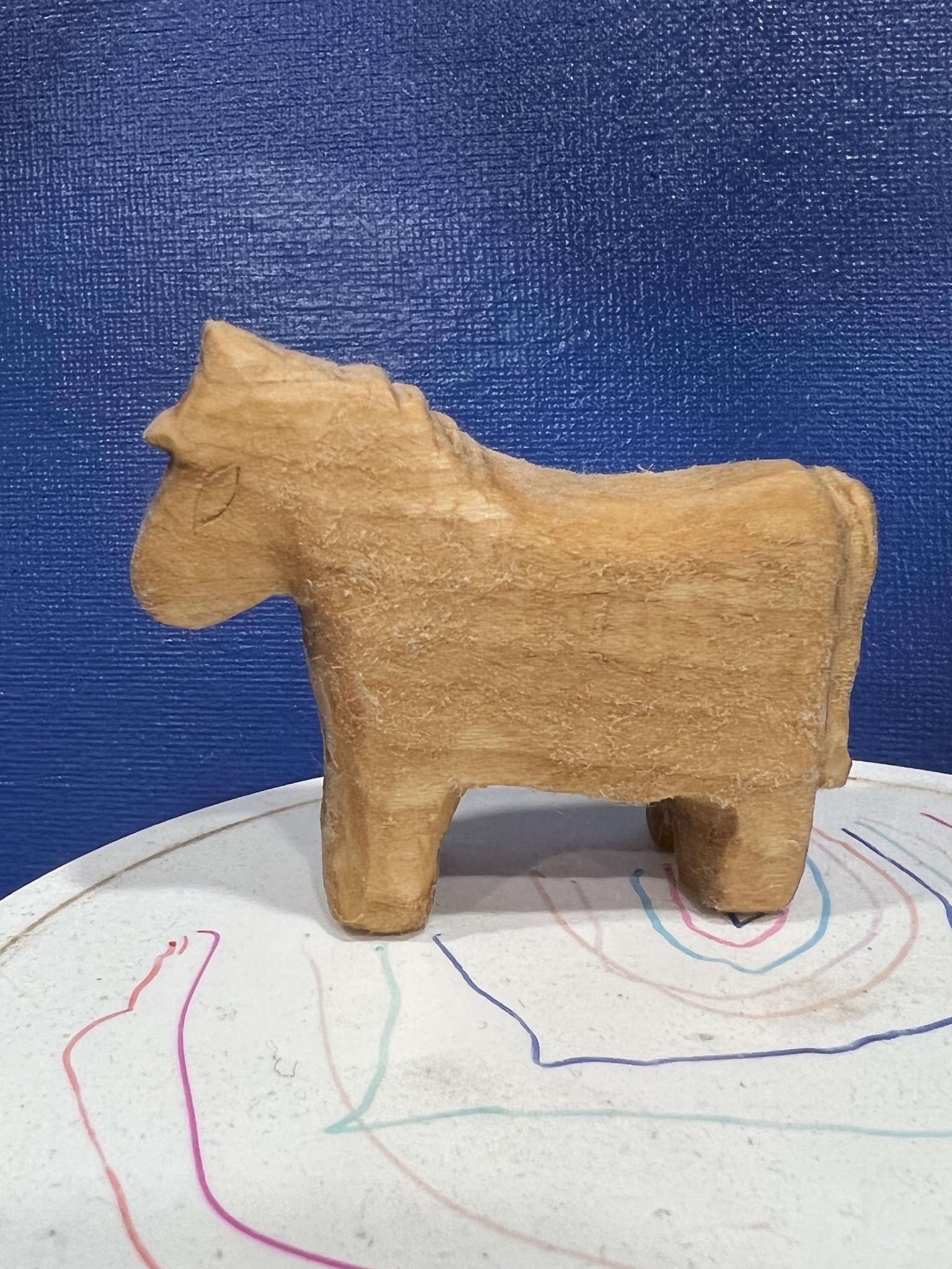 My horse carving - image 1 - student project
