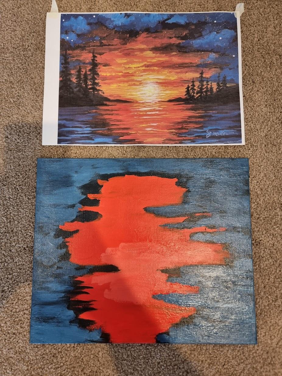 My third painting - image 1 - student project