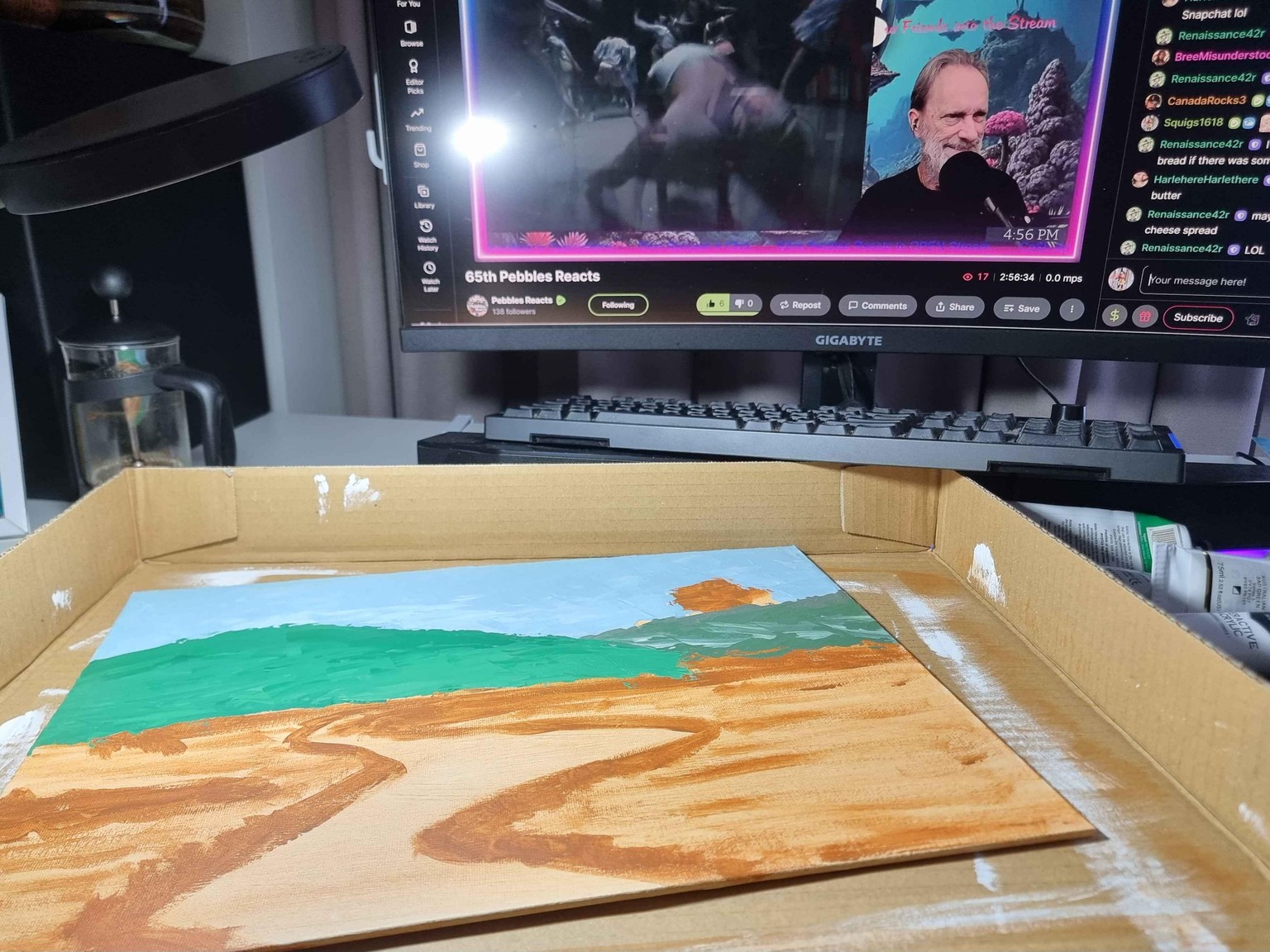 My second painting - image 1 - student project