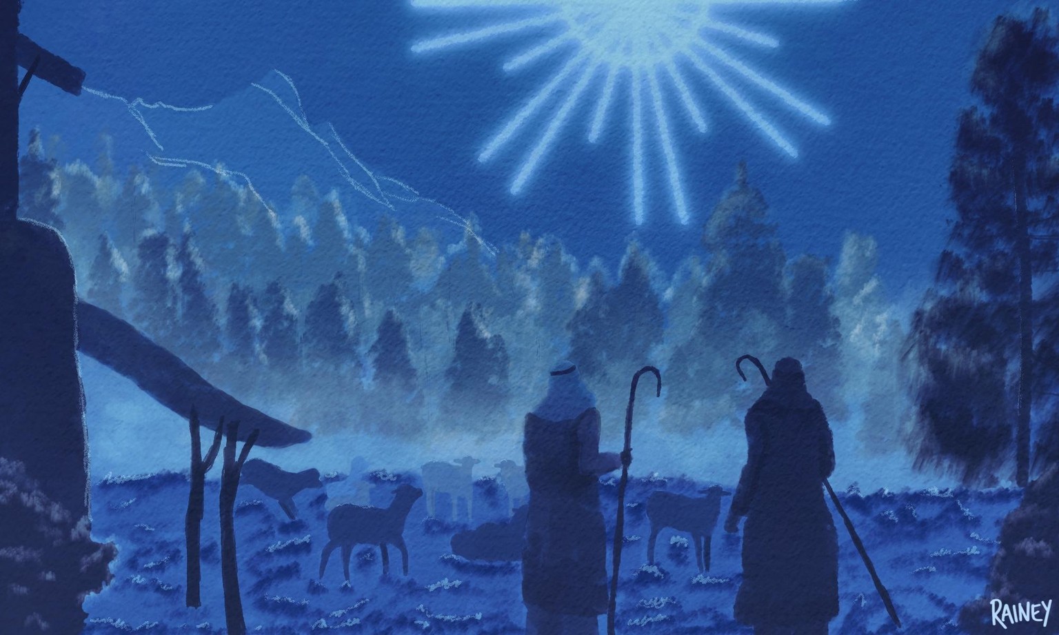 Christmas Shepherds - image 1 - student project
