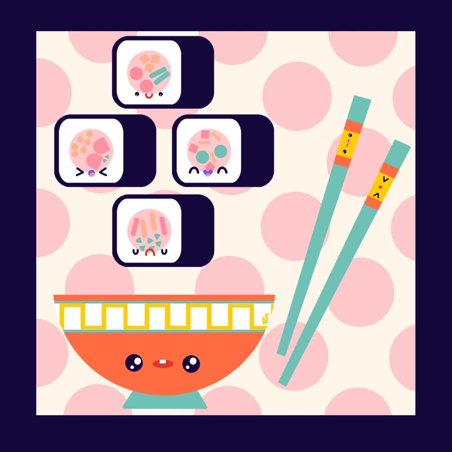 My Kawaii Sushi - image 2 - student project