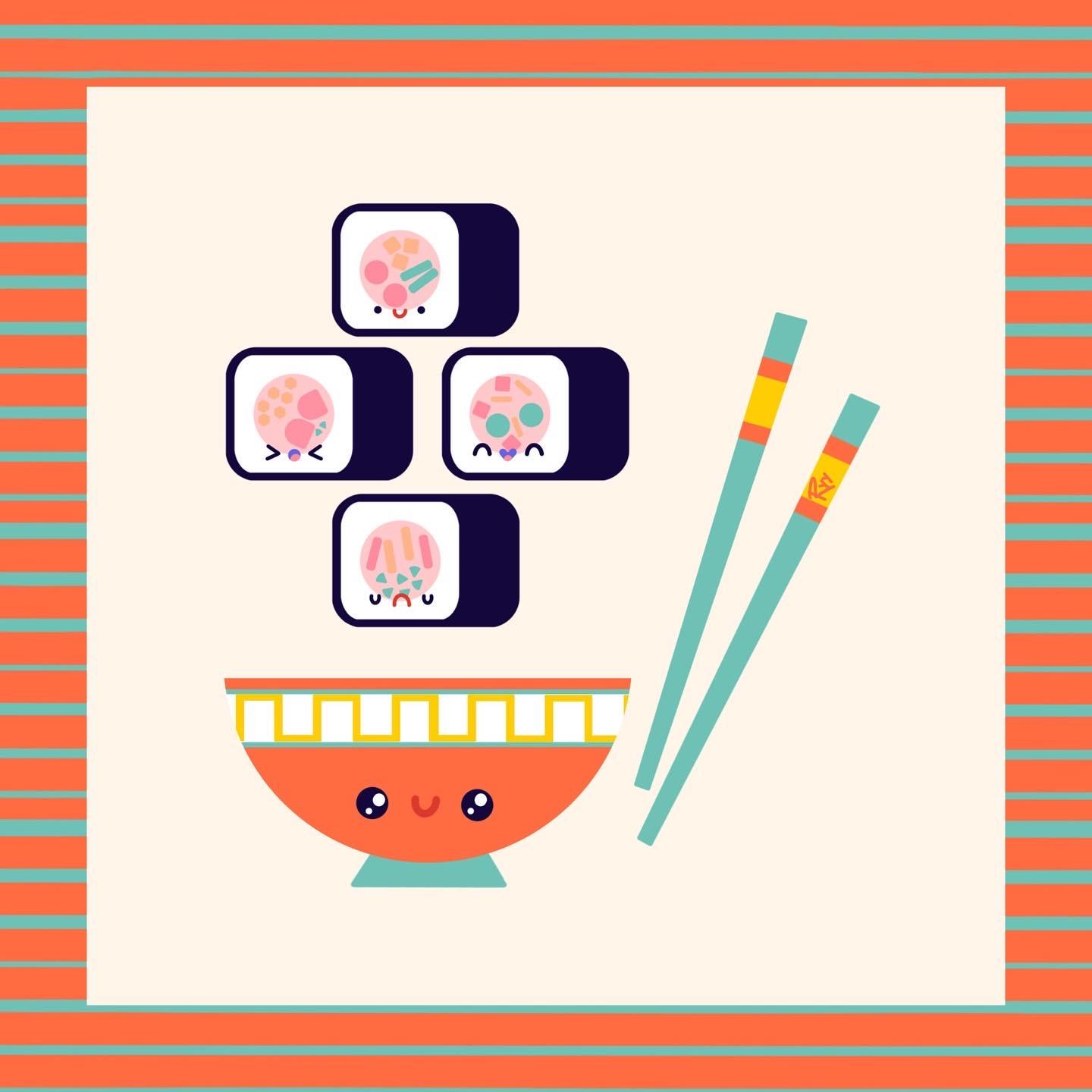 My Kawaii Sushi - image 1 - student project