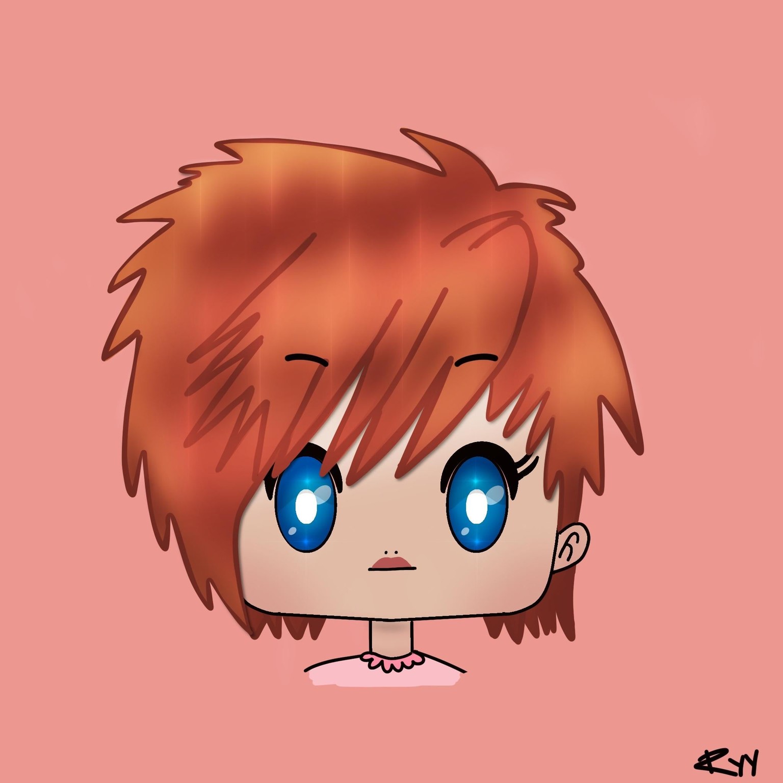My granddaughter as a Chibi - image 1 - student project