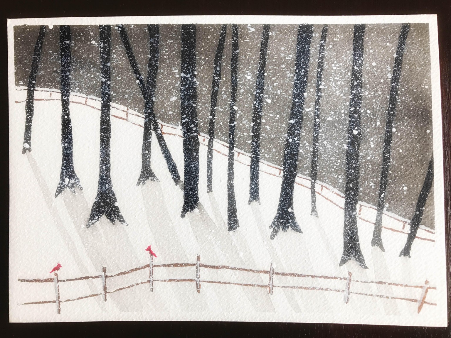 Winter Scene - image 1 - student project