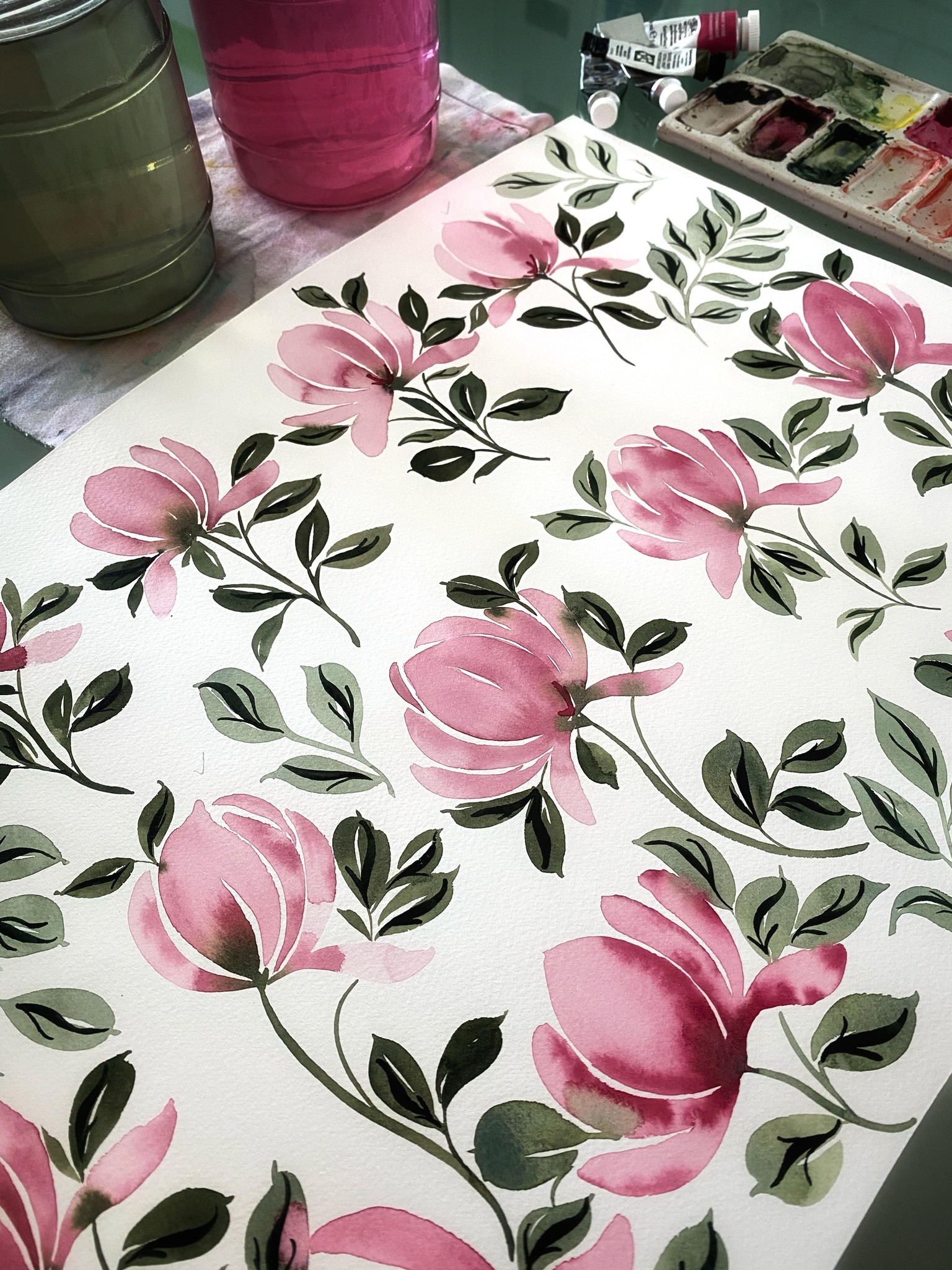Practice Magnolias - image 1 - student project