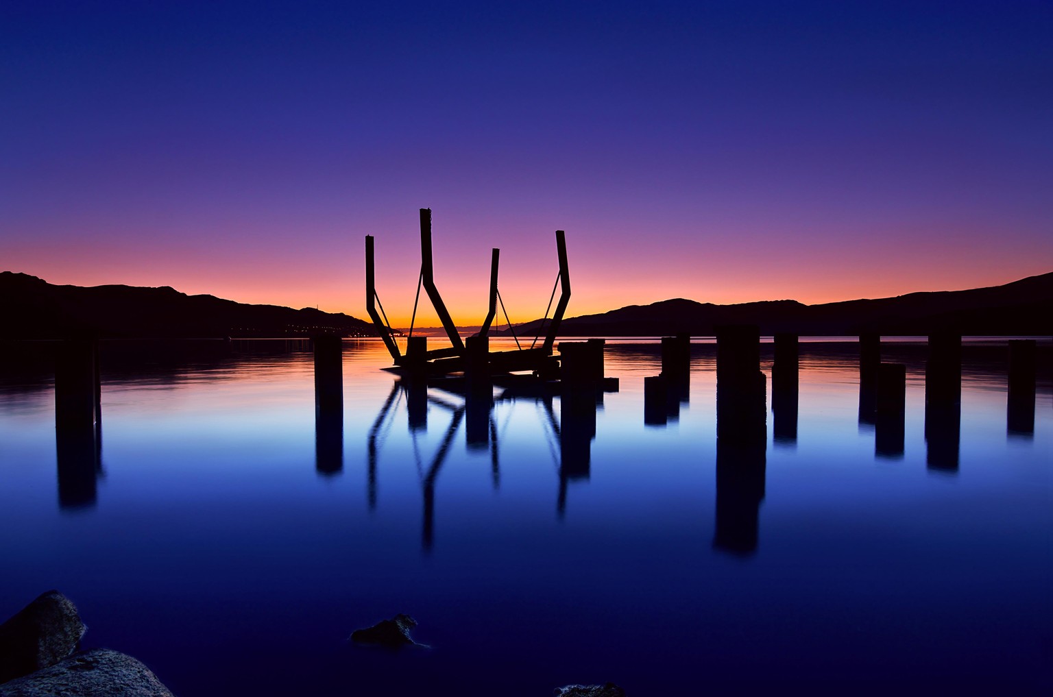 New Zealand landscapes at twilight - image 1 - student project