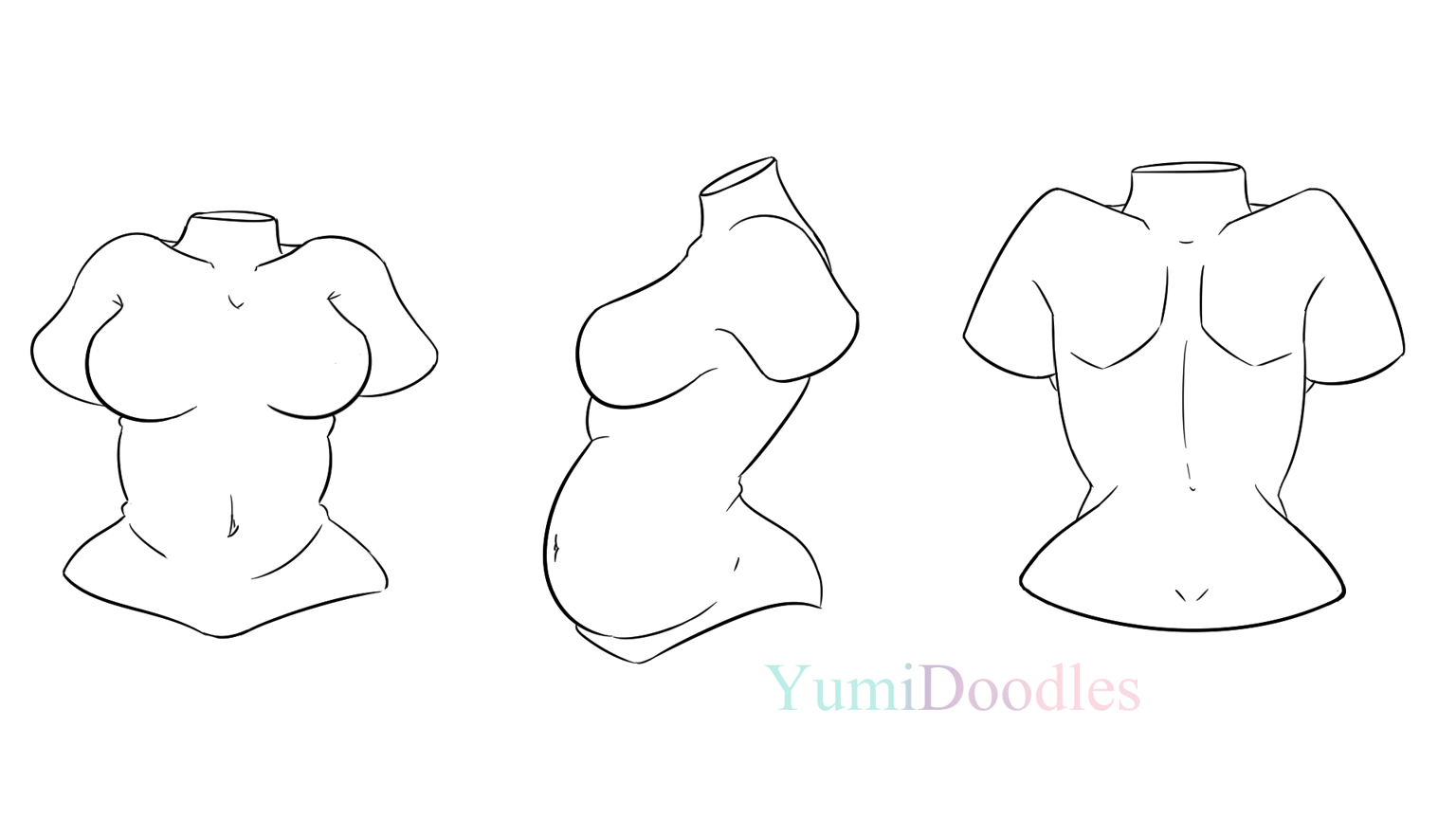 Female Torso Practice + 3 Torso View - image 7 - student project