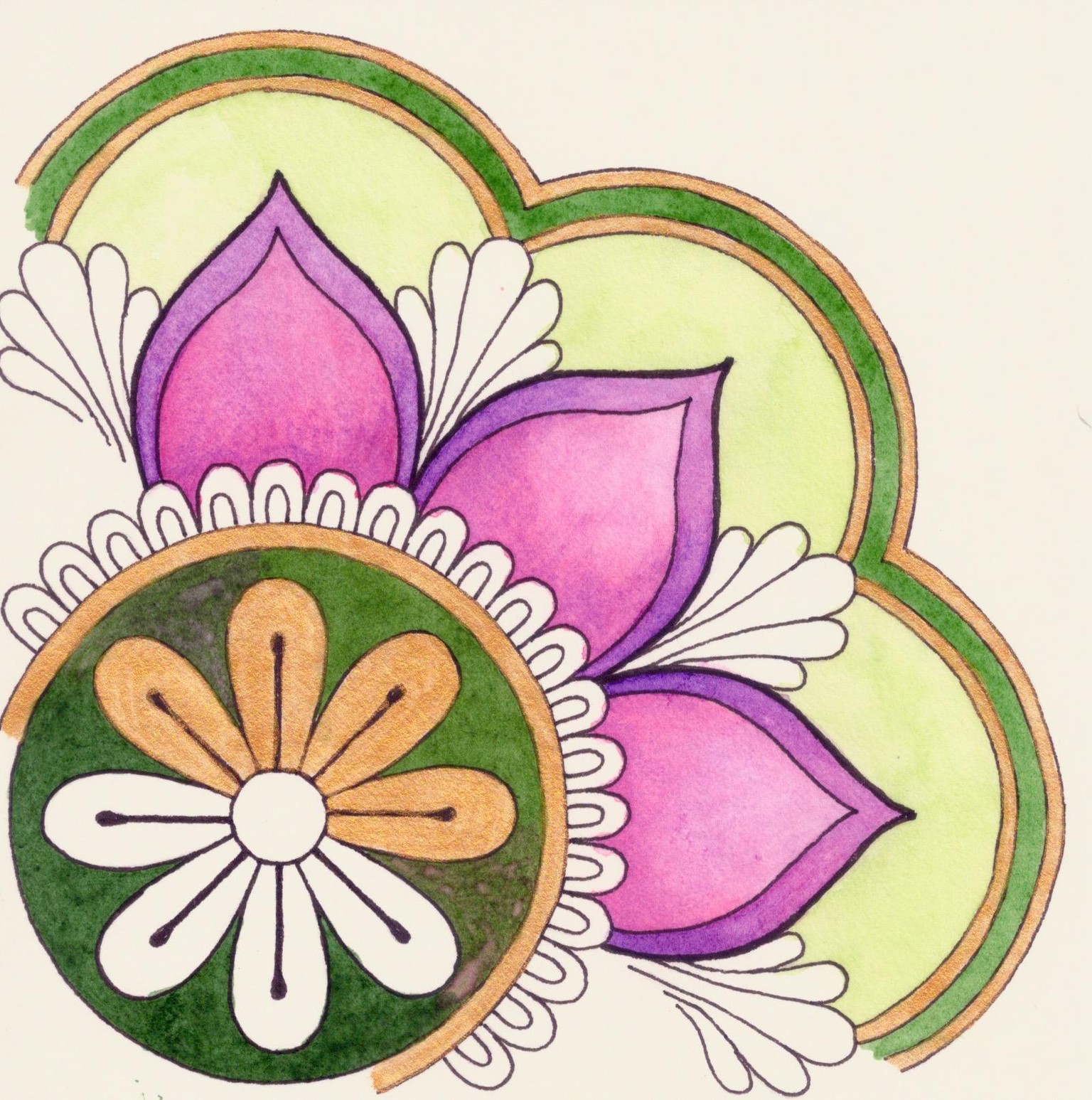 Spring Mandala - image 1 - student project