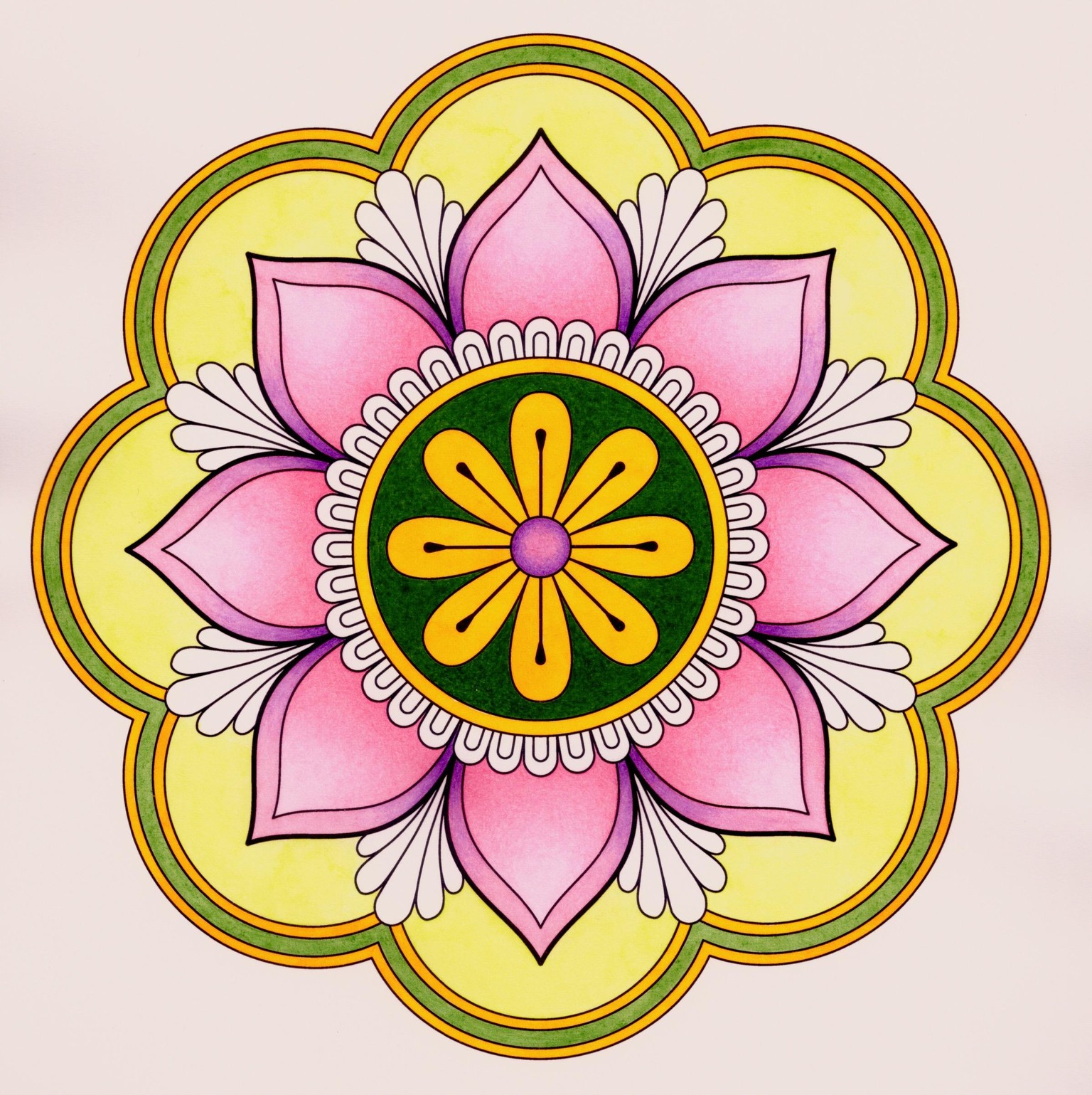 Spring Mandala - image 3 - student project