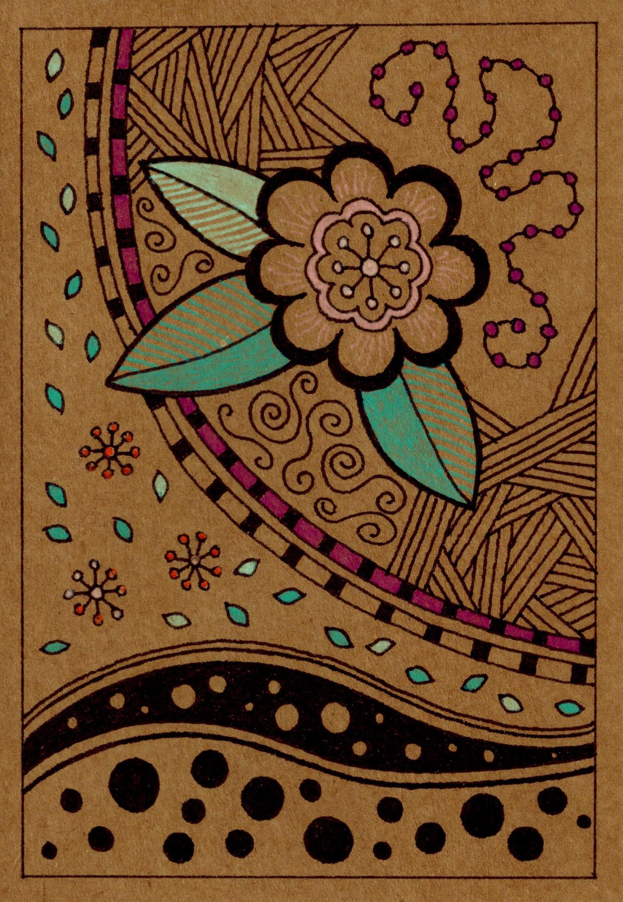 Gel Pen Doodles - image 6 - student project