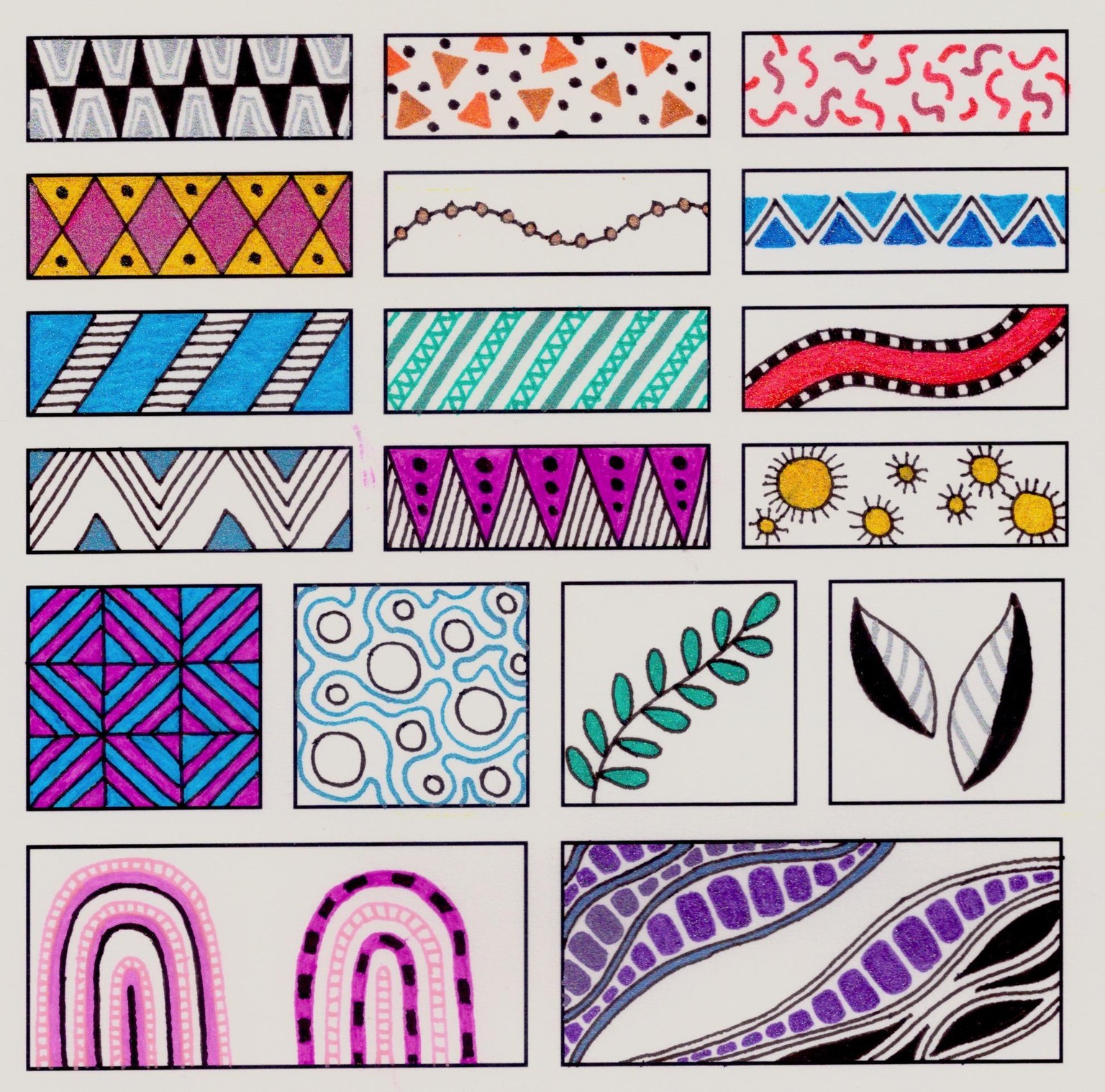 Gel Pen Doodles - image 2 - student project