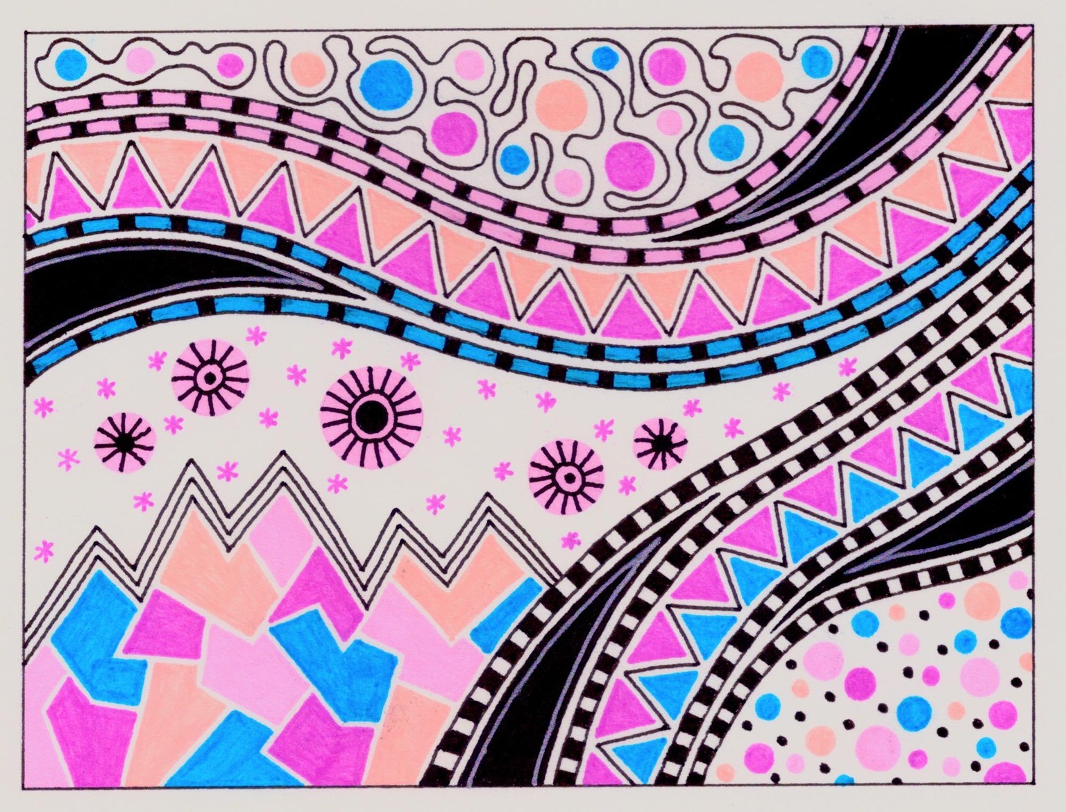 Gel Pen Doodles - image 3 - student project