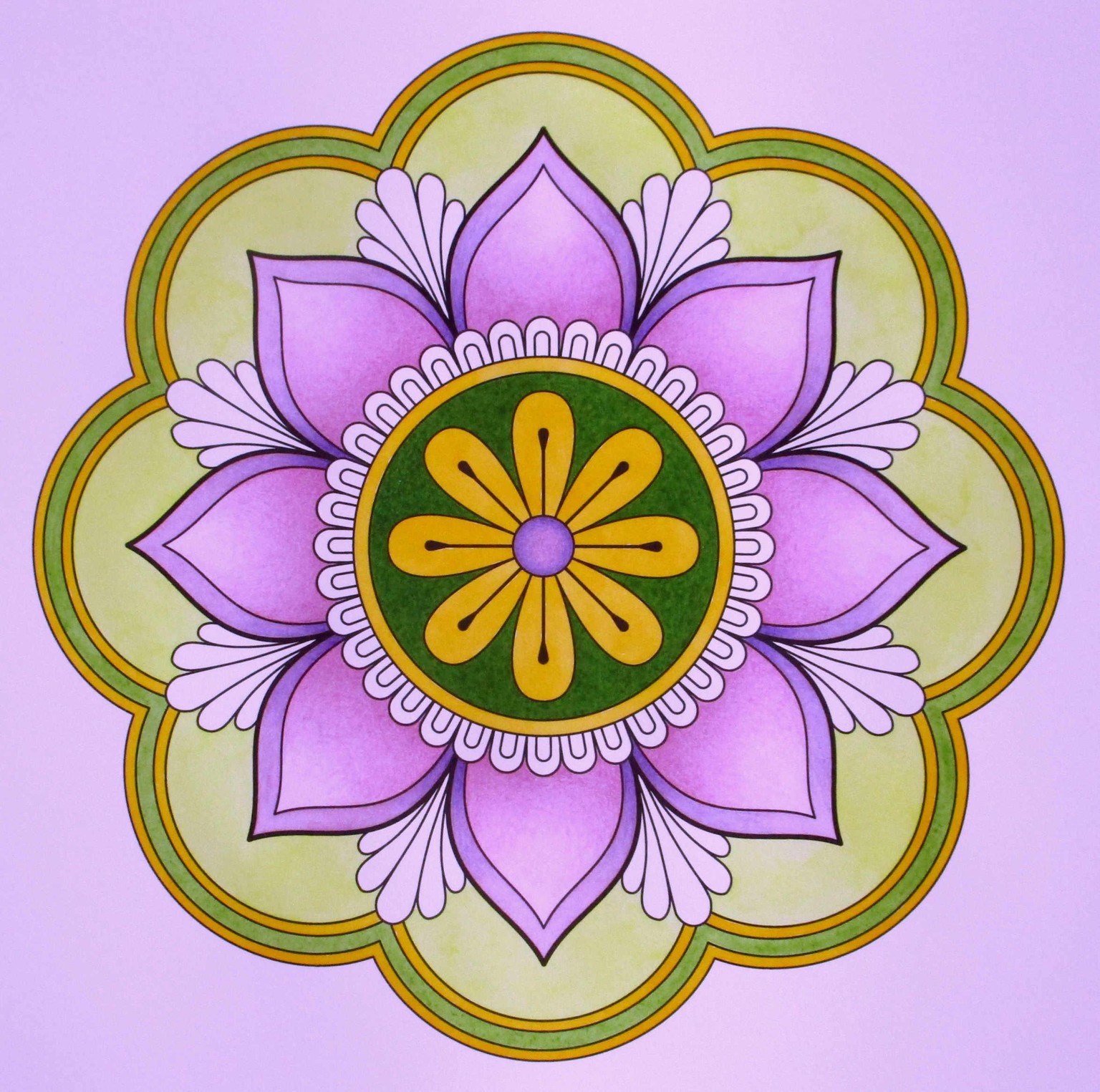 Spring Mandala - image 4 - student project