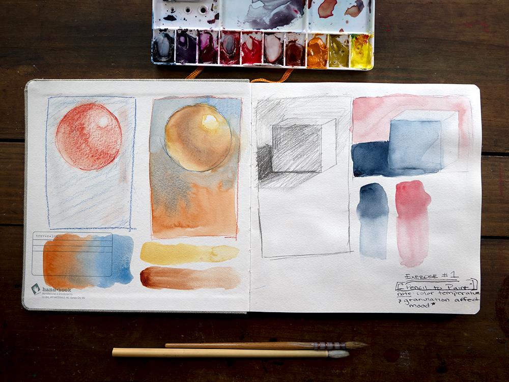 Sample Project - Sketchbook Exercises! - image 1 - student project