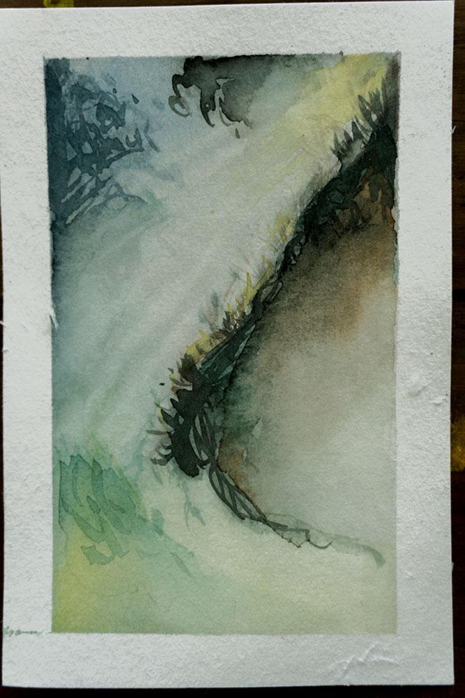 Sample Project - Watercolor Postcards!  - image 2 - student project