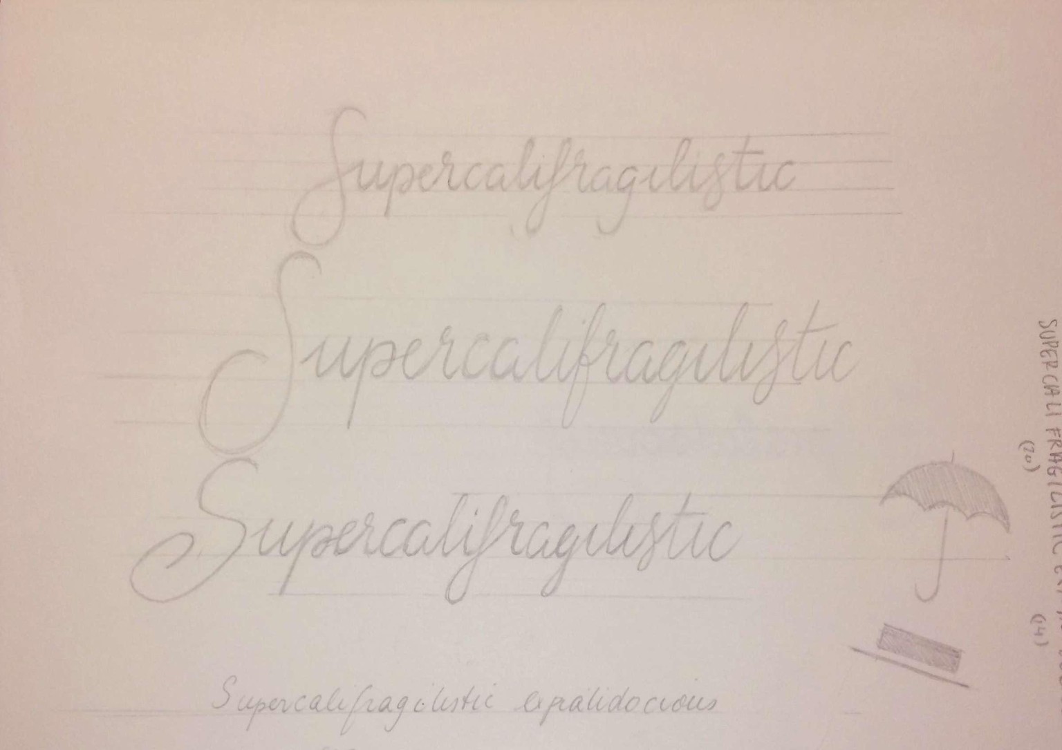 Supercalifragilisticexpialidocious - image 1 - student project