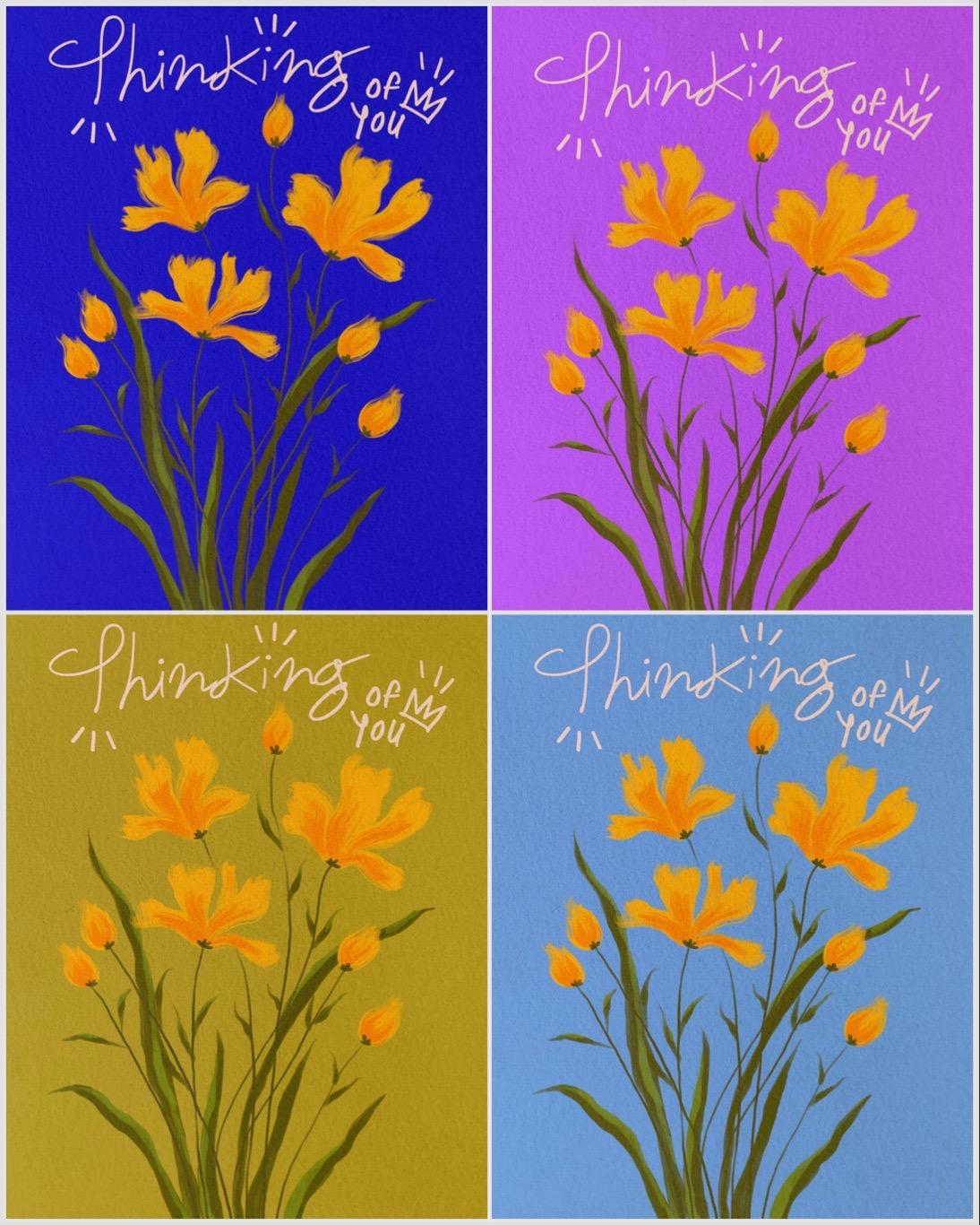 Wildflowers in yellow - image 2 - student project
