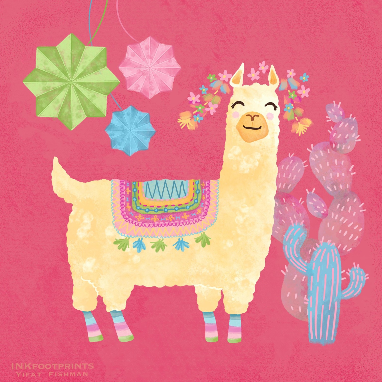 Llama Fiesta - image 2 - student project
