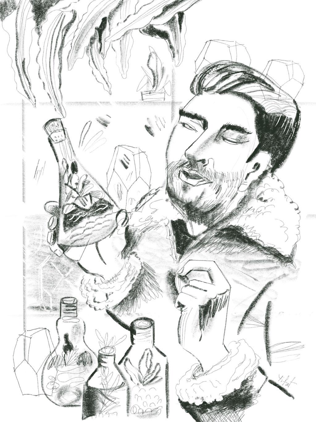 Saturday afternoon sketch - image 1 - student project