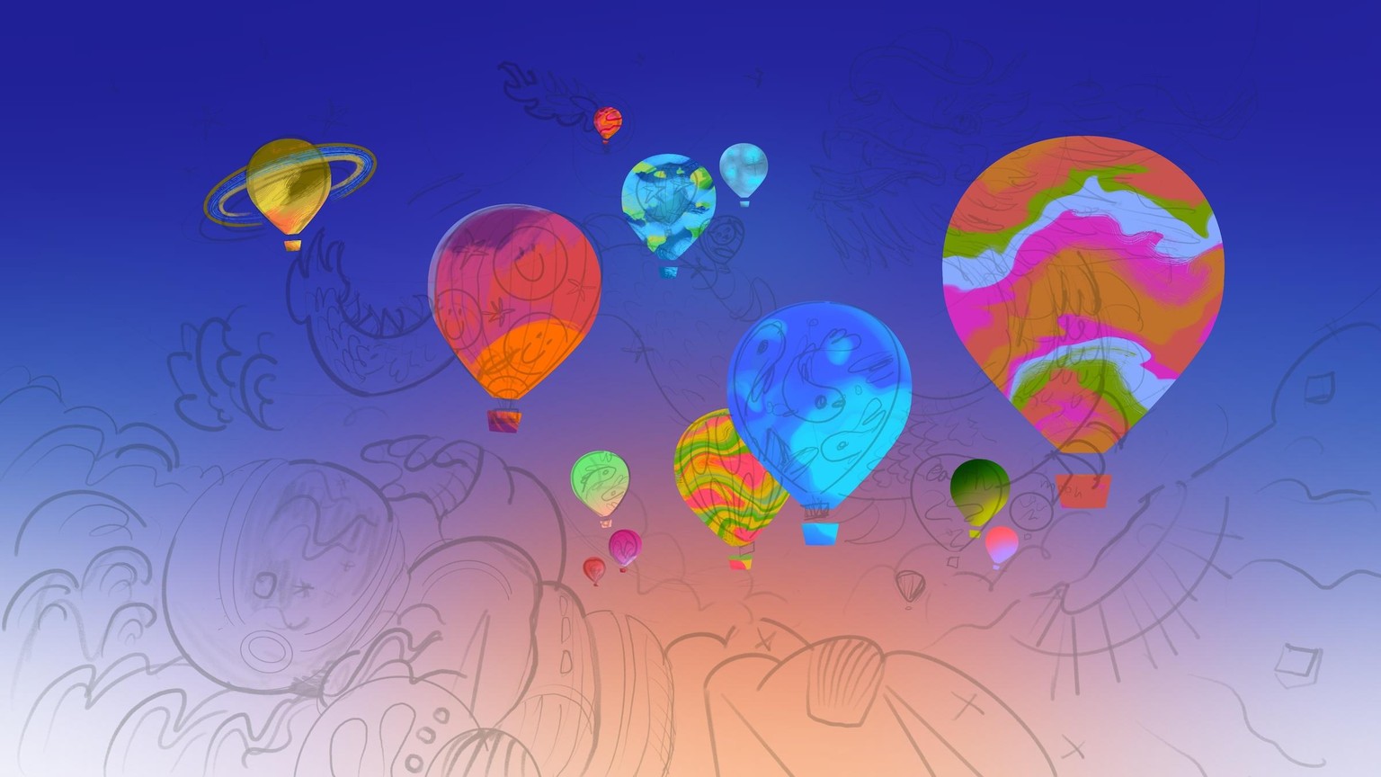 Celestial Balloons - image 2 - student project