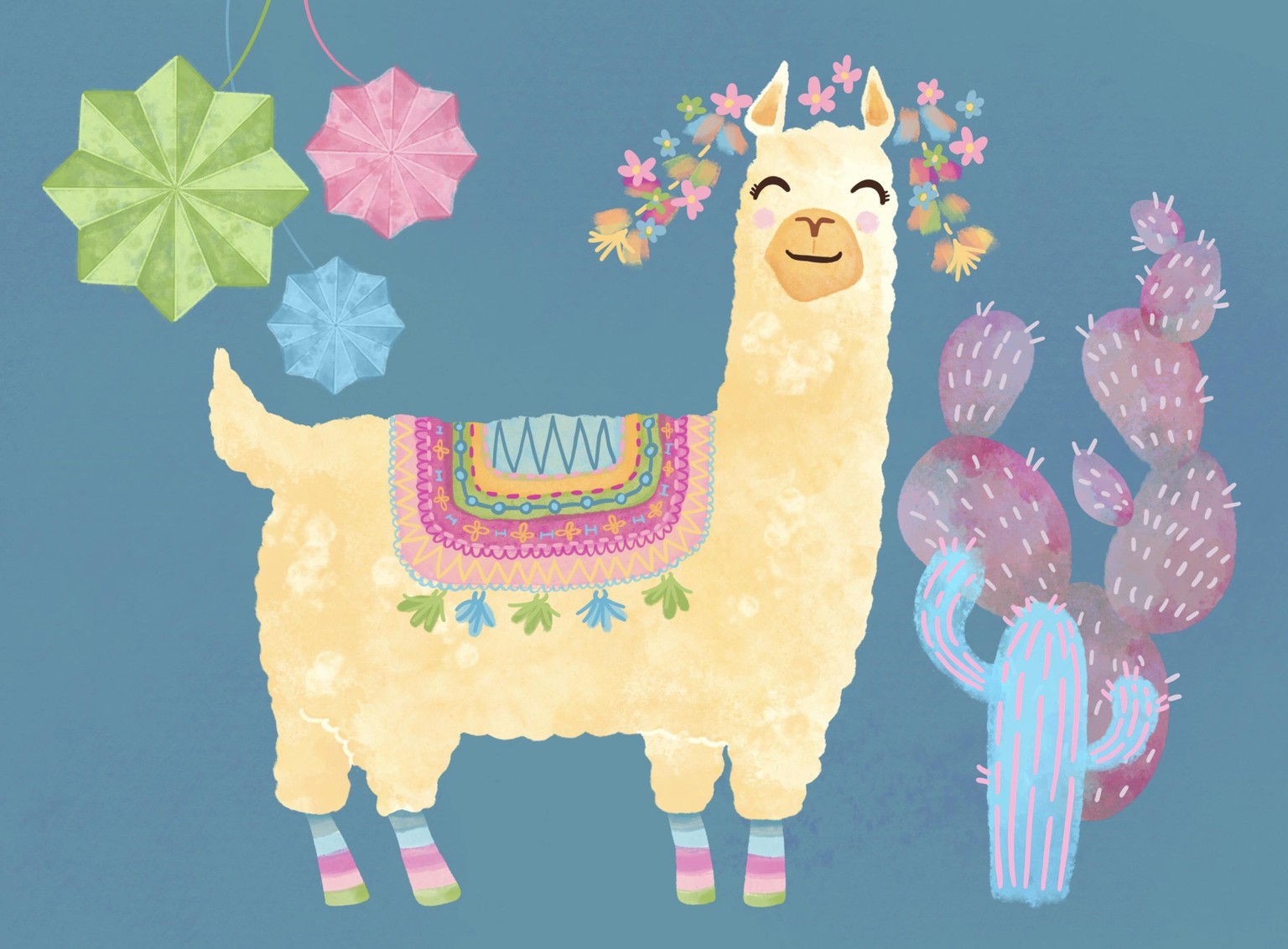 Llama Fiesta - image 1 - student project