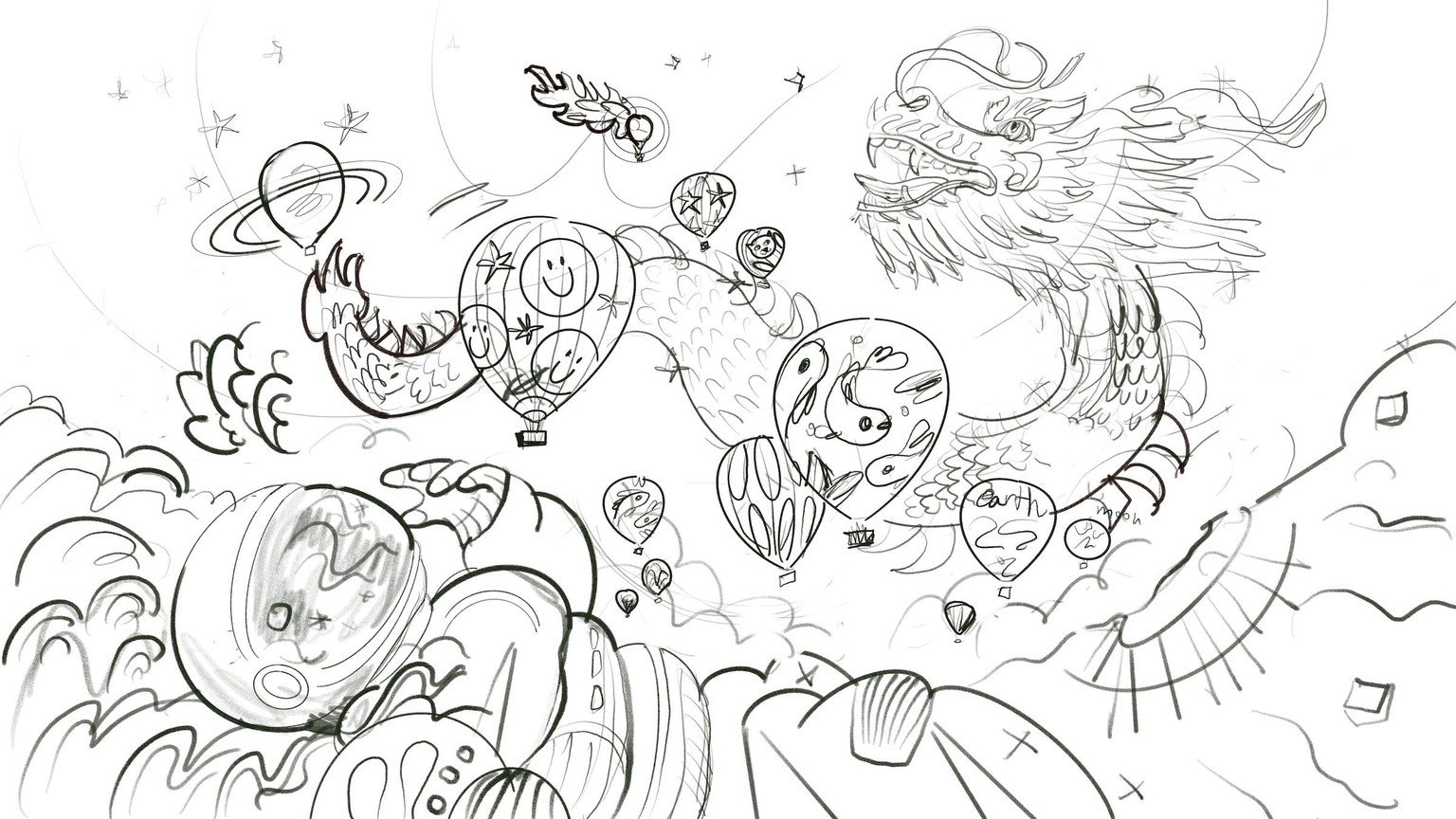 Celestial Balloons - image 1 - student project