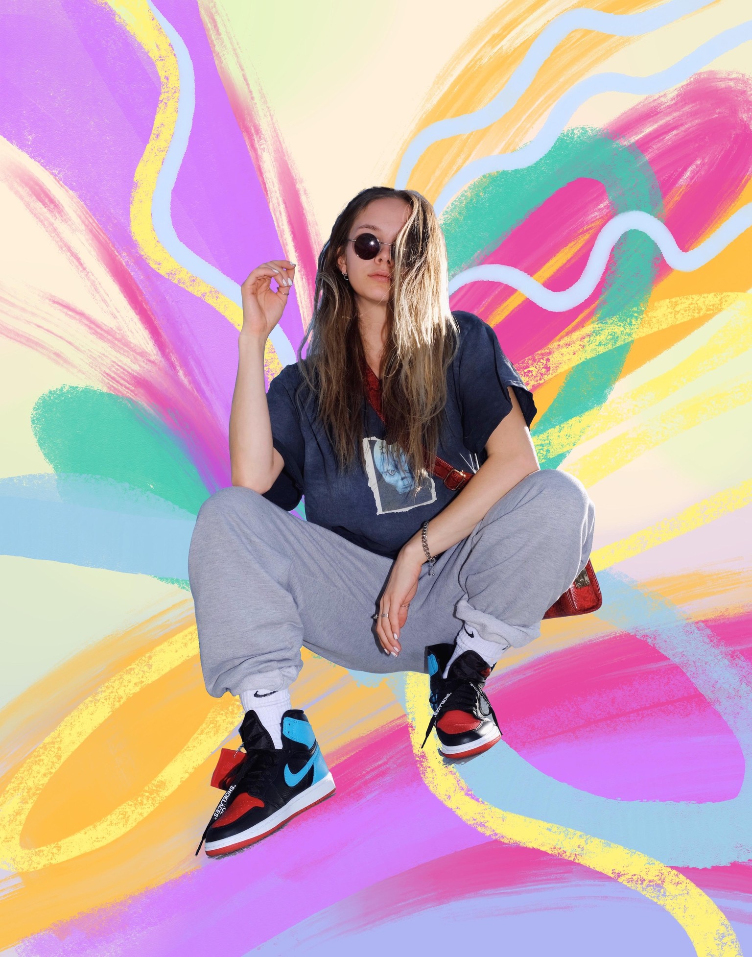 Color Pop collage (Nike) - image 2 - student project