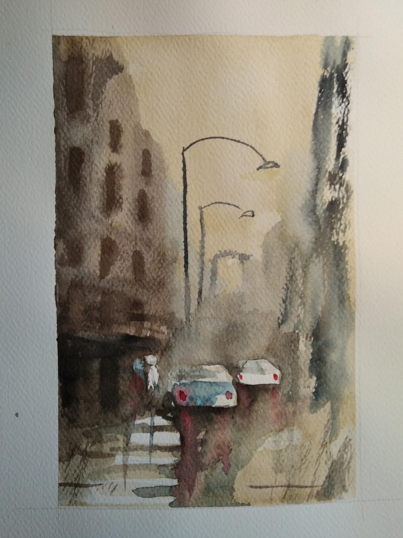 Watercolor beginner technique - image 2 - student project