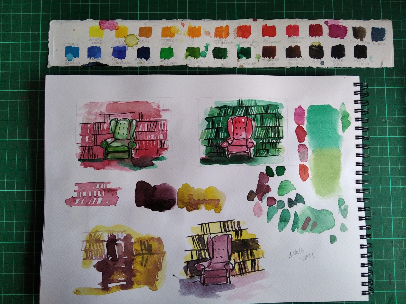 Drawing with limited palette. - image 2 - student project