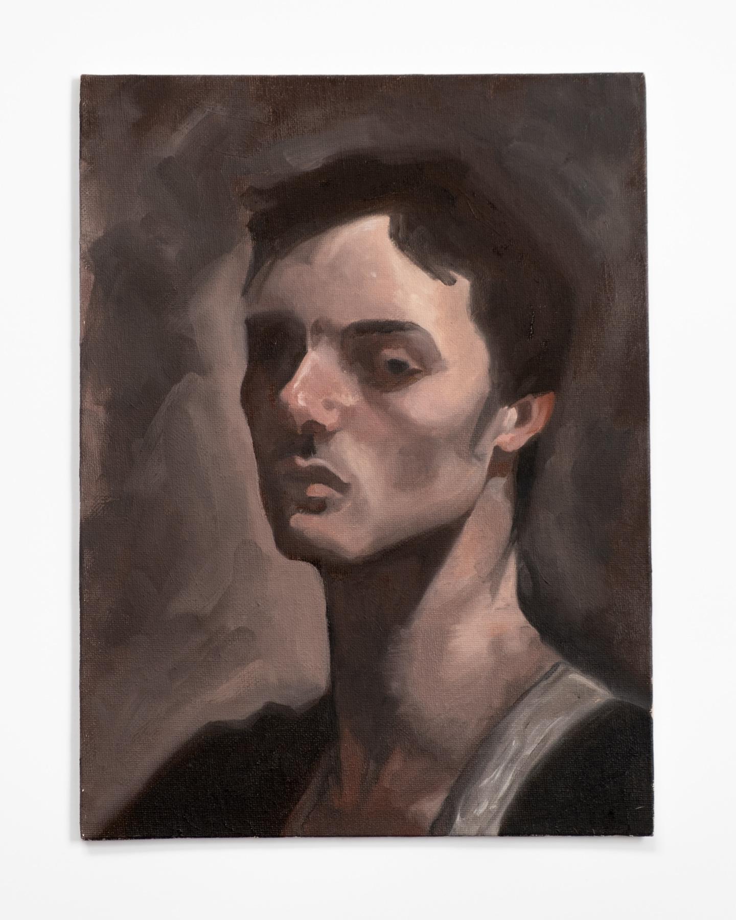 Portrait painting using the Zorn Palette - image 3 - student project