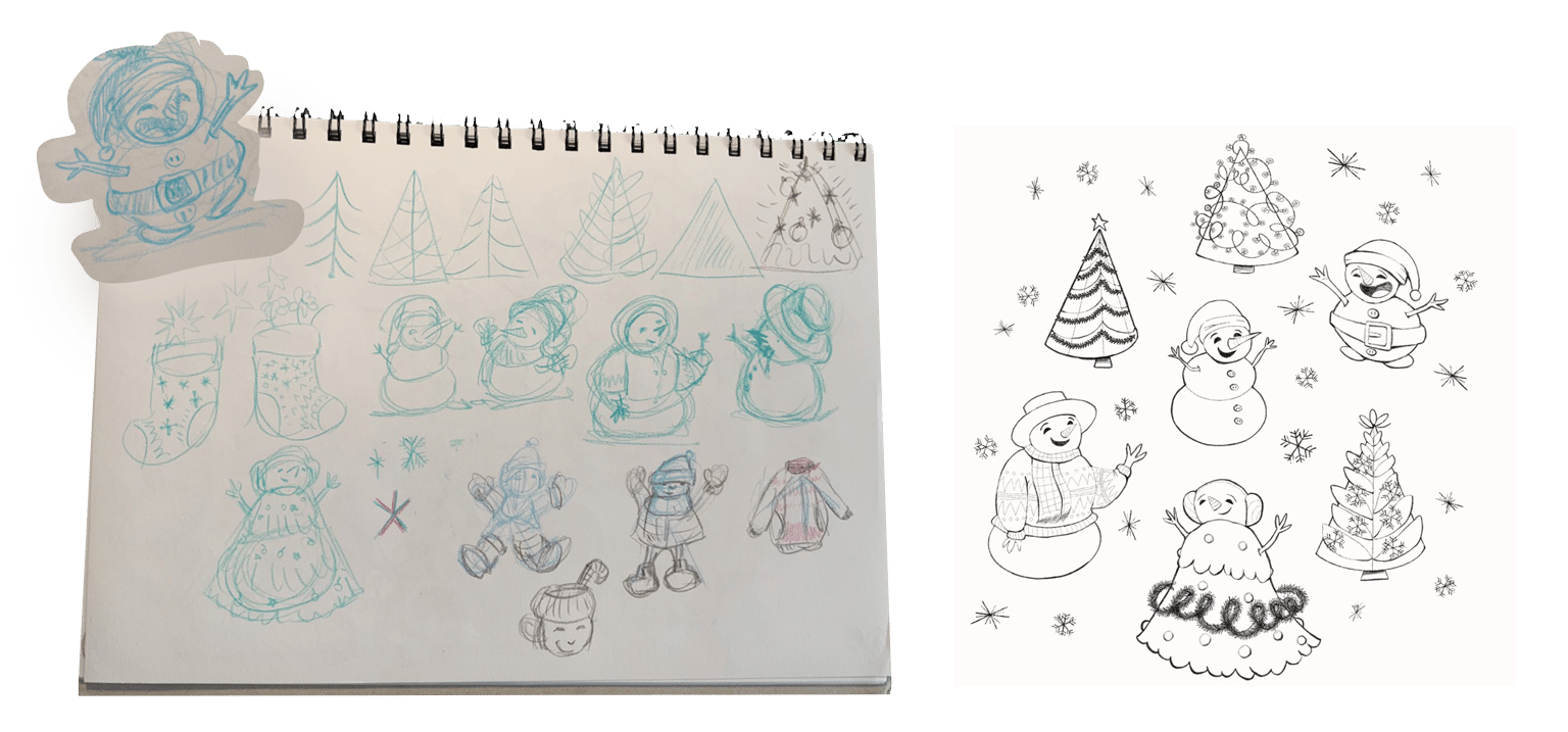 Christmas mini collection @ebozzastudio - image 1 - student project