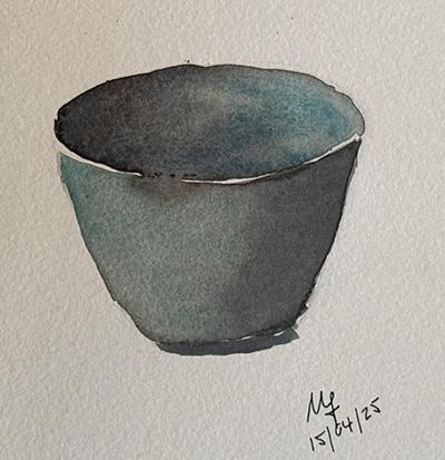 Lively Watercolour Tea Cup - image 1 - student project