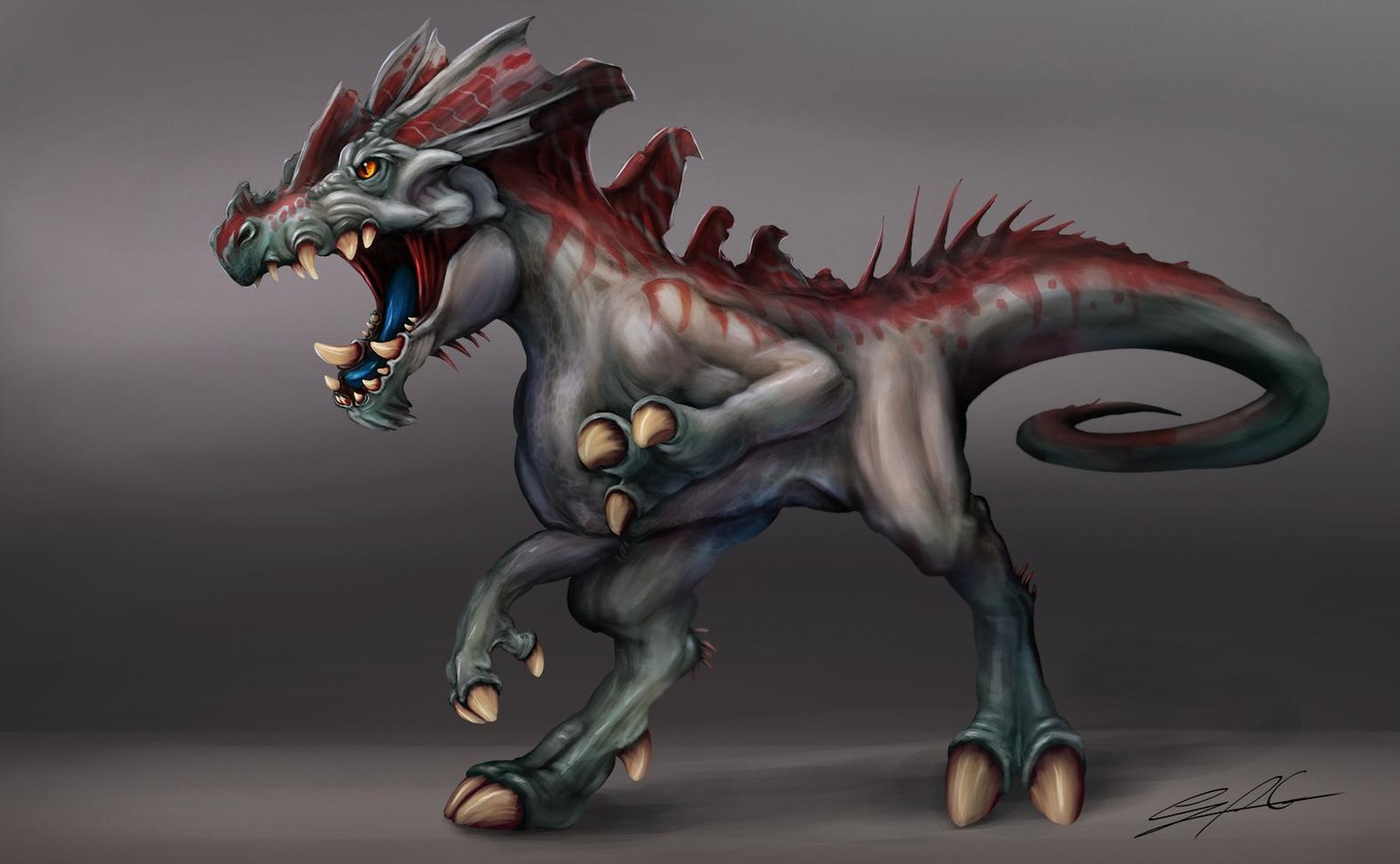 Howler Painting - image 5 - student project