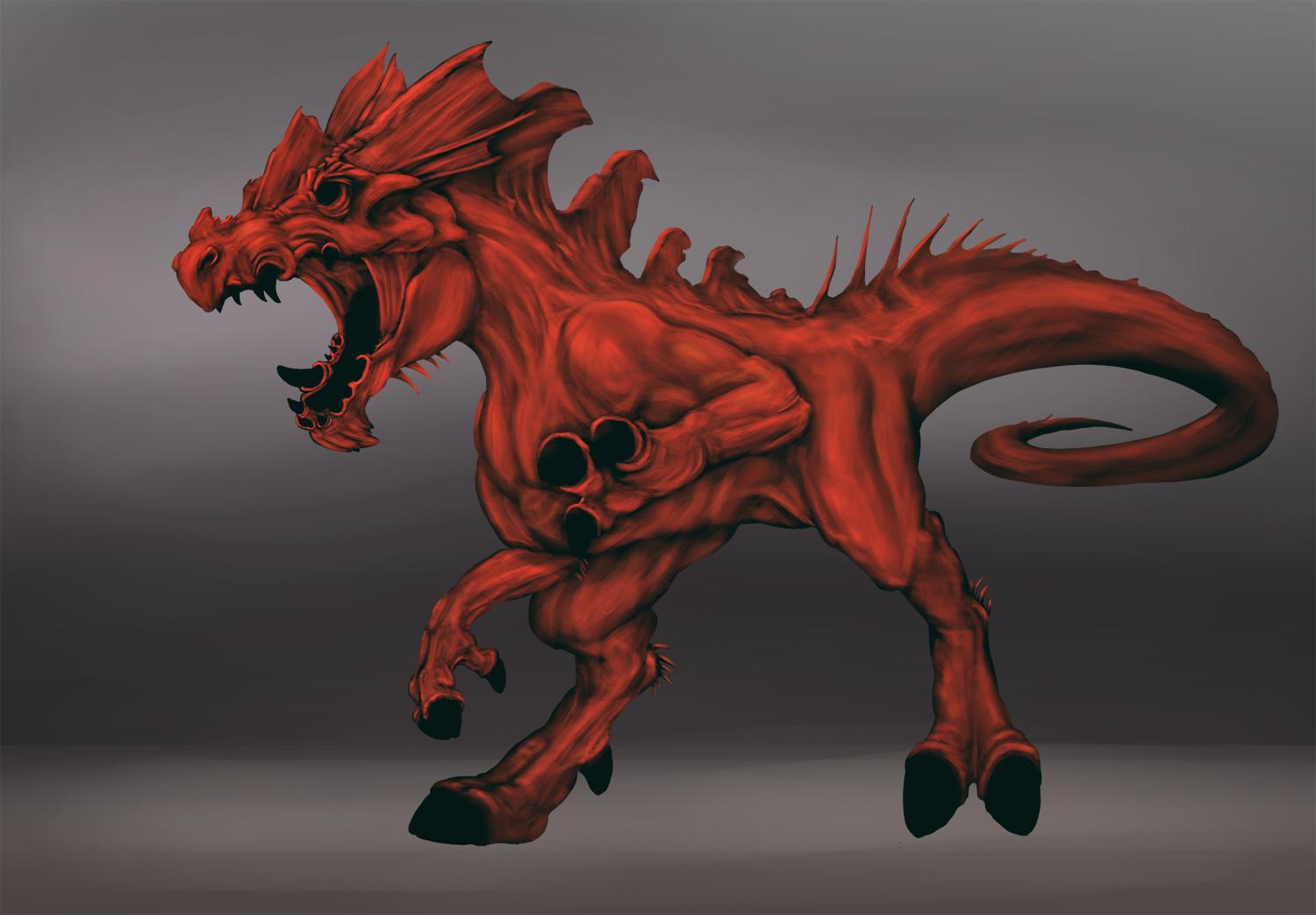 Howler Painting - image 3 - student project