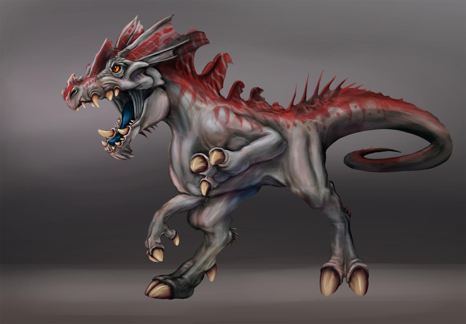 Howler Painting - image 4 - student project