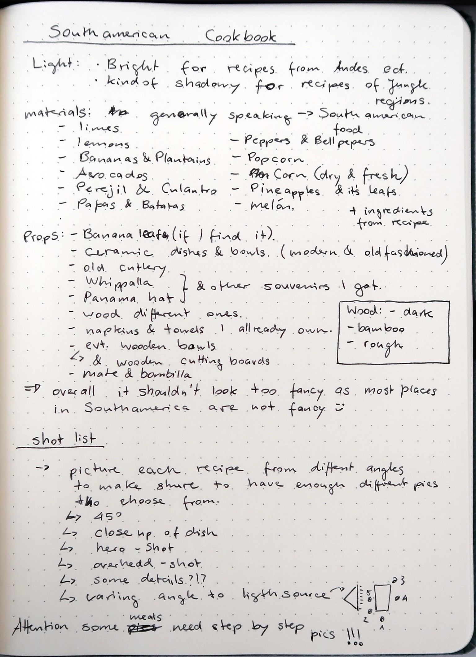 South American Cookbook - image 1 - student project