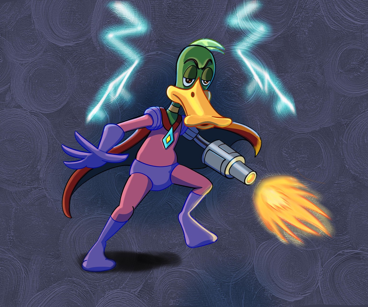 Duck cartoon - image 1 - student project