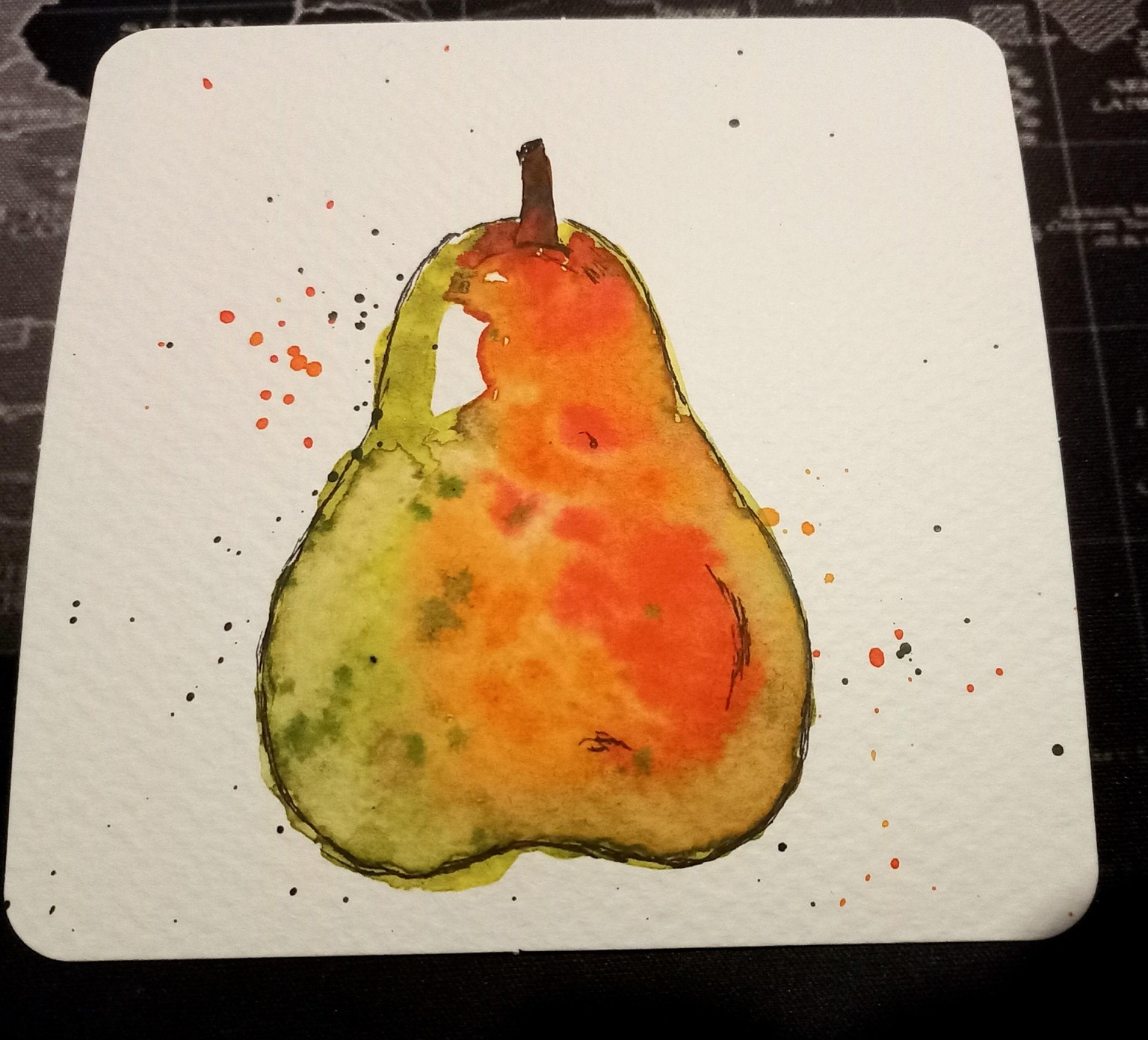 How to Paint Playful Watercolor Fruit! - image 1 - student project