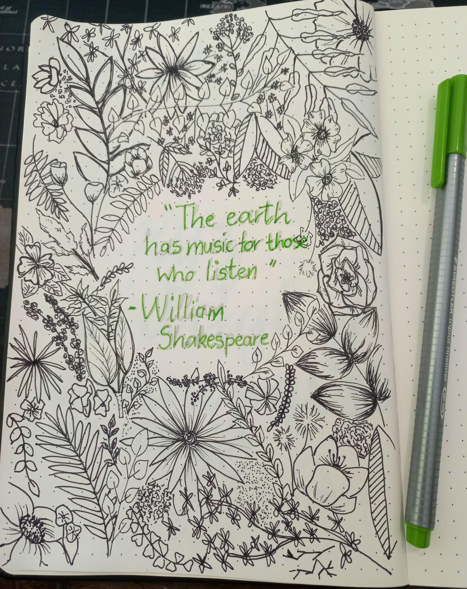Floral Illustration: Composition Meets Negative Space - image 1 - student project