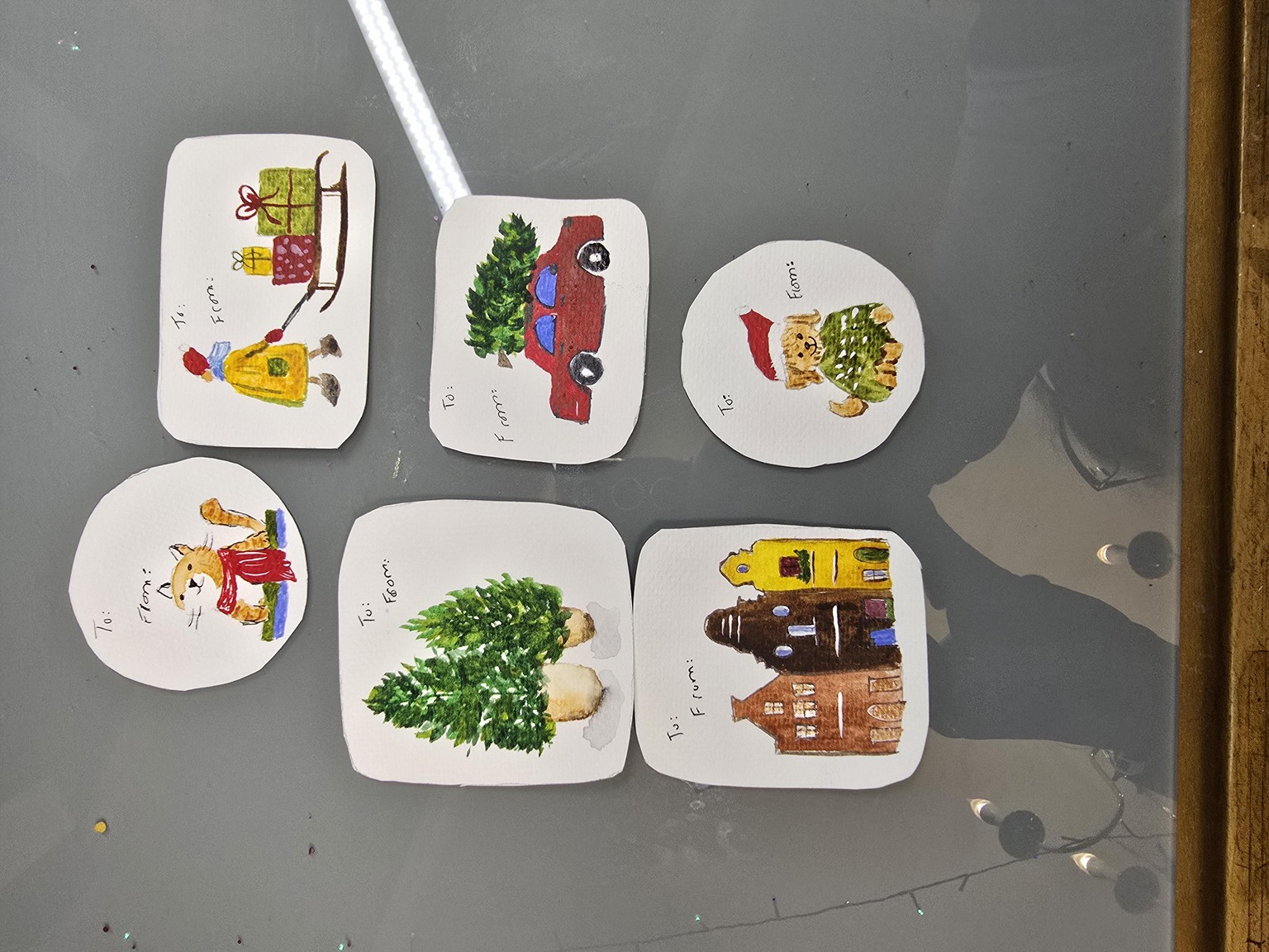 10 cards and 6 holiday tags - image 1 - student project