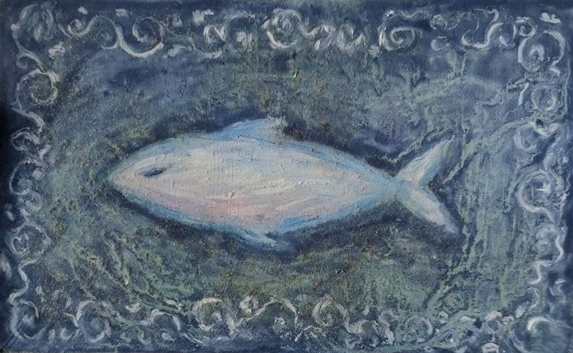 My Sketches, color palette & final painting demonstrated in class - image 7 - student project