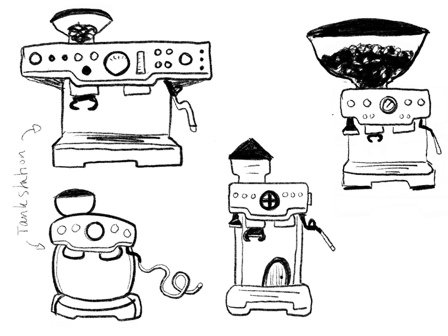 Stylization - Bouldering & espresso machine - image 8 - student project