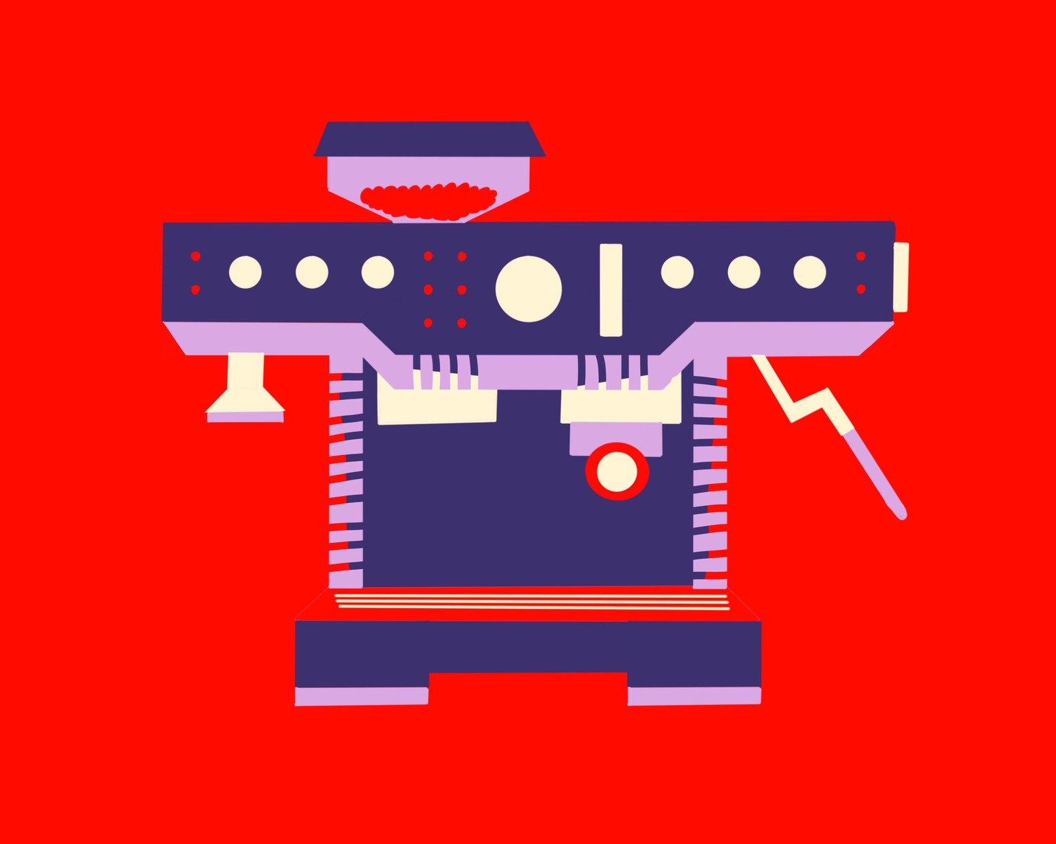 Stylization - Bouldering & espresso machine - image 4 - student project