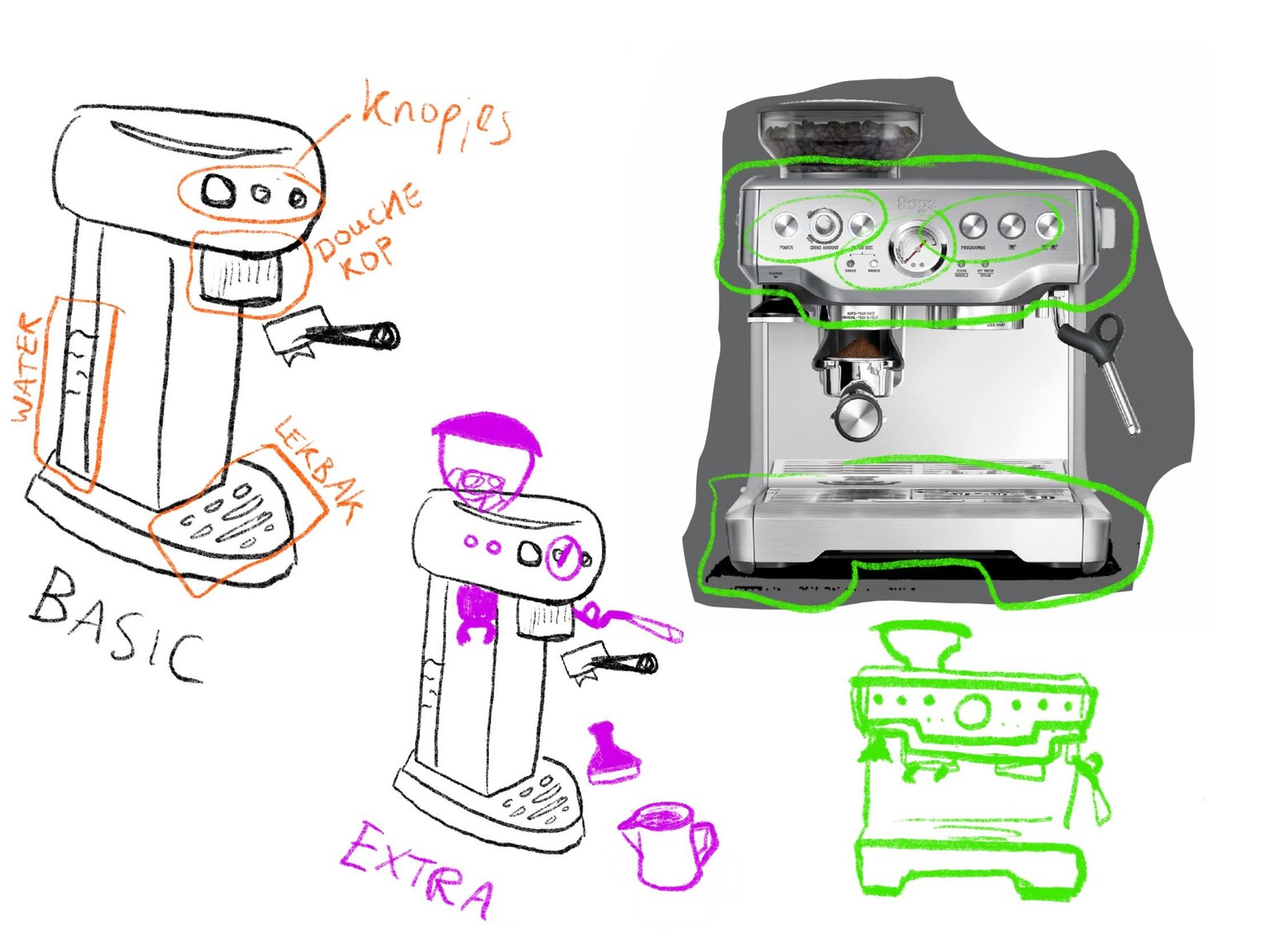 Stylization - Bouldering & espresso machine - image 7 - student project