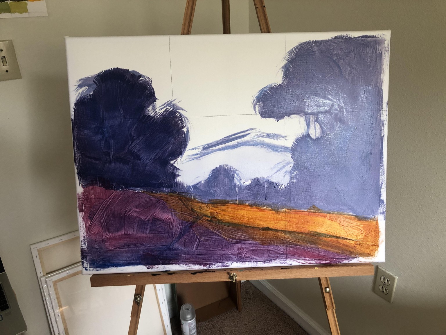 Bushwalk Painting and Color Mixing - image 3 - student project