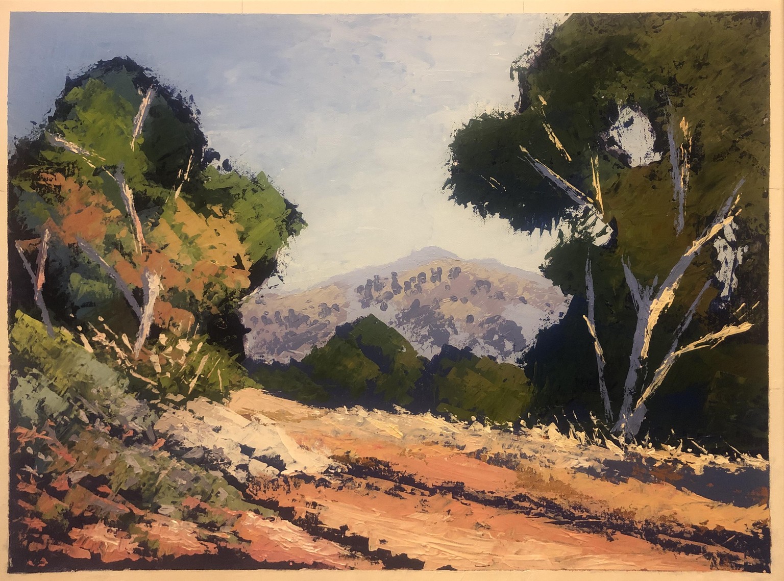 Bushwalk Painting and Color Mixing - image 11 - student project