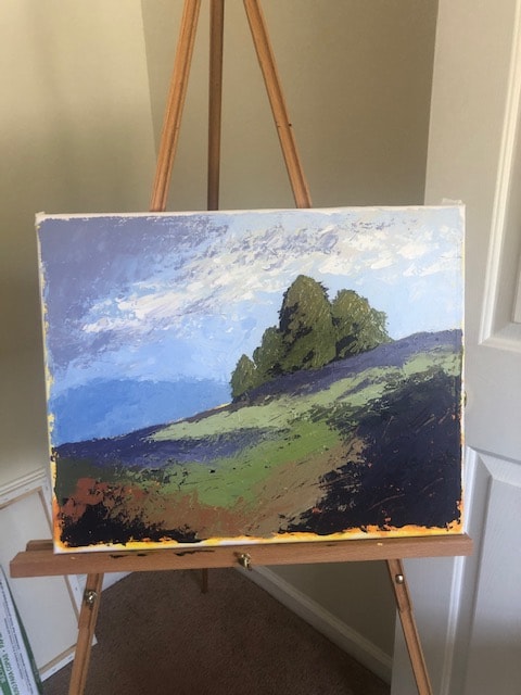 Landscape Using Knife - image 4 - student project